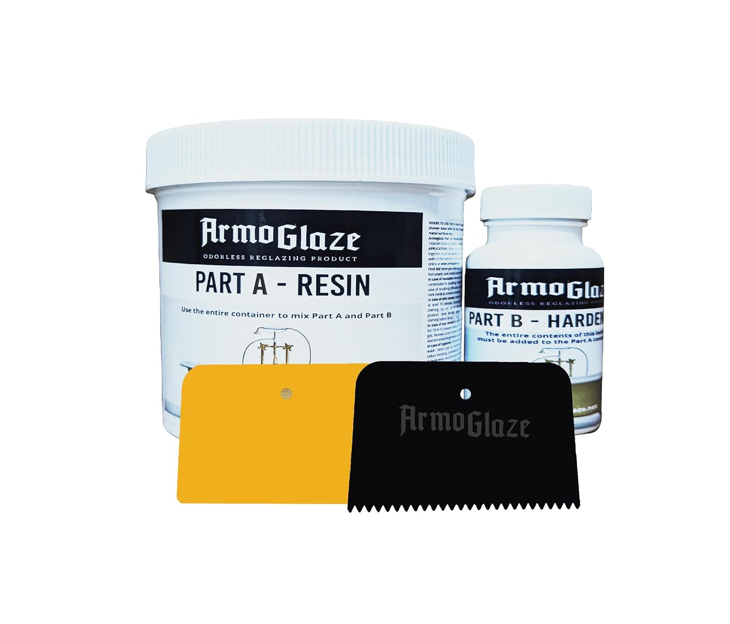 What's included in the Armoglaze sink Refinishing Kit
