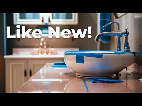 Video about how to use armoglaze sink refinishing kit